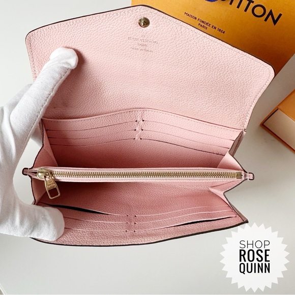 LOUIS VUITTON | All-Inclusive Pink Empreinte Wallet (CA3105) - Picture 14 of 17